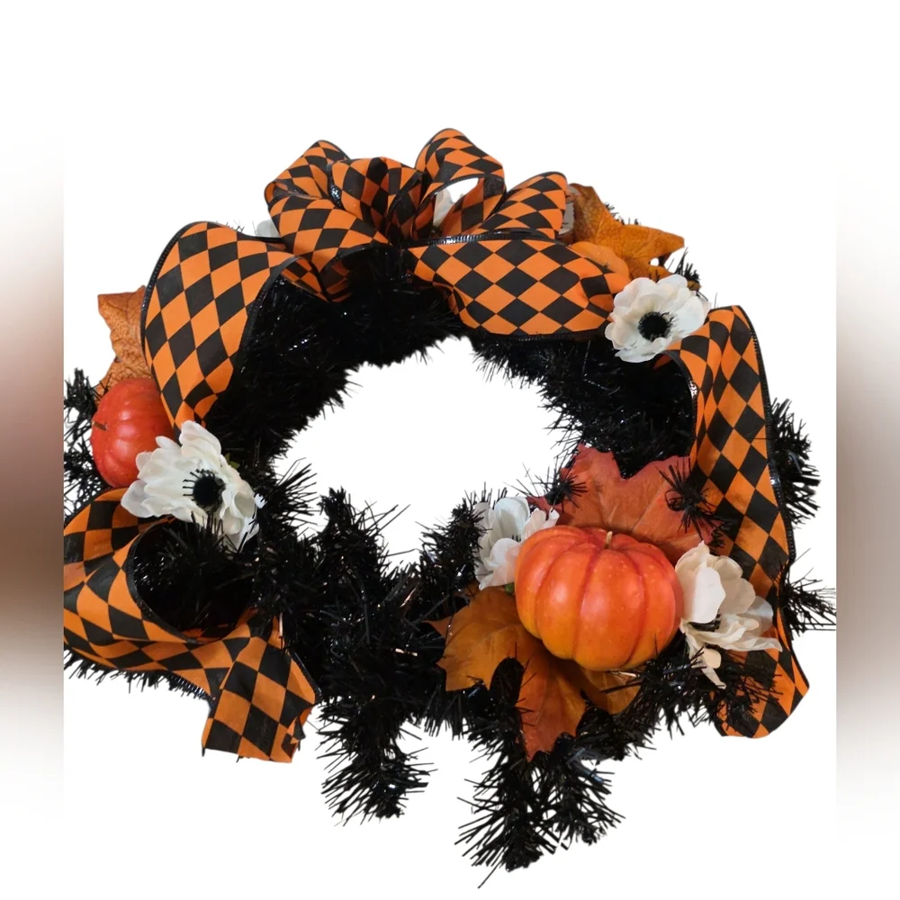 Fall Halloween Wreath 16